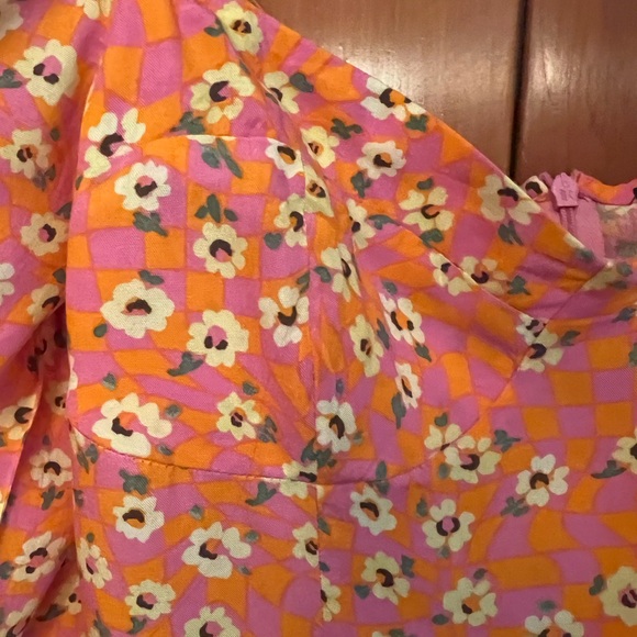 Pretty floral print ASOS shirt dress - Picture 4 of 5